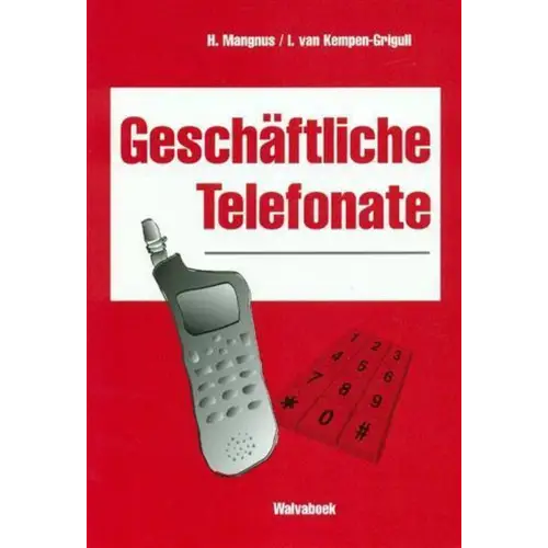 Geschäftliche telefonate - geschäftliche telefonate - boek
