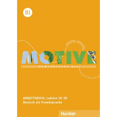 Motive b1 arbeitsbuch lektion 19–30 - motive b1 arbeitsbuch lektion 19–30 - boek