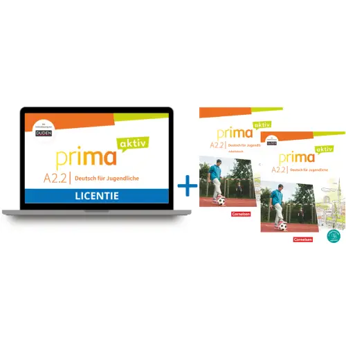 Prima aktiv 4 leerwerkboek + online (a2.2) - prima aktiv 4 leerwerkboek + online (a2.2) - boek met licentie
